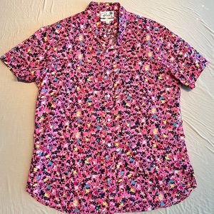 Bonobos Riviera Stretch Short Sleeve - XL floral print
